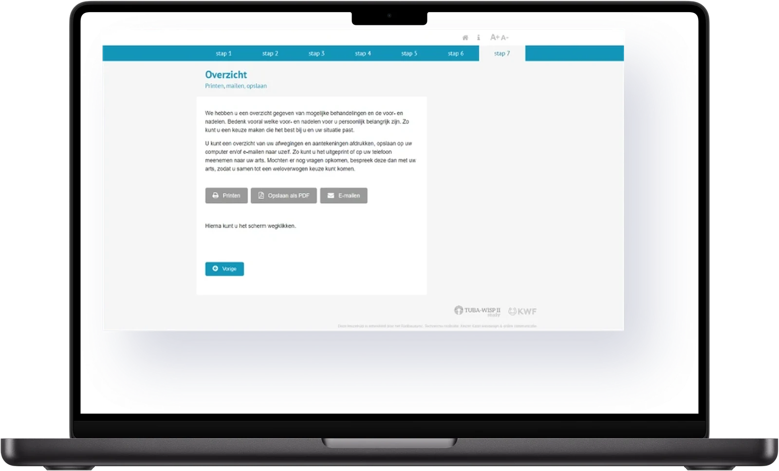 Desktop- en mobiele weergave van Radboudumc